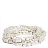 Multi Strand Beaded Bracelet Set