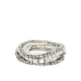 Multi Strand Beaded Bracelet Set