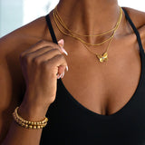 Waterproof 6mm Ball Bracelet