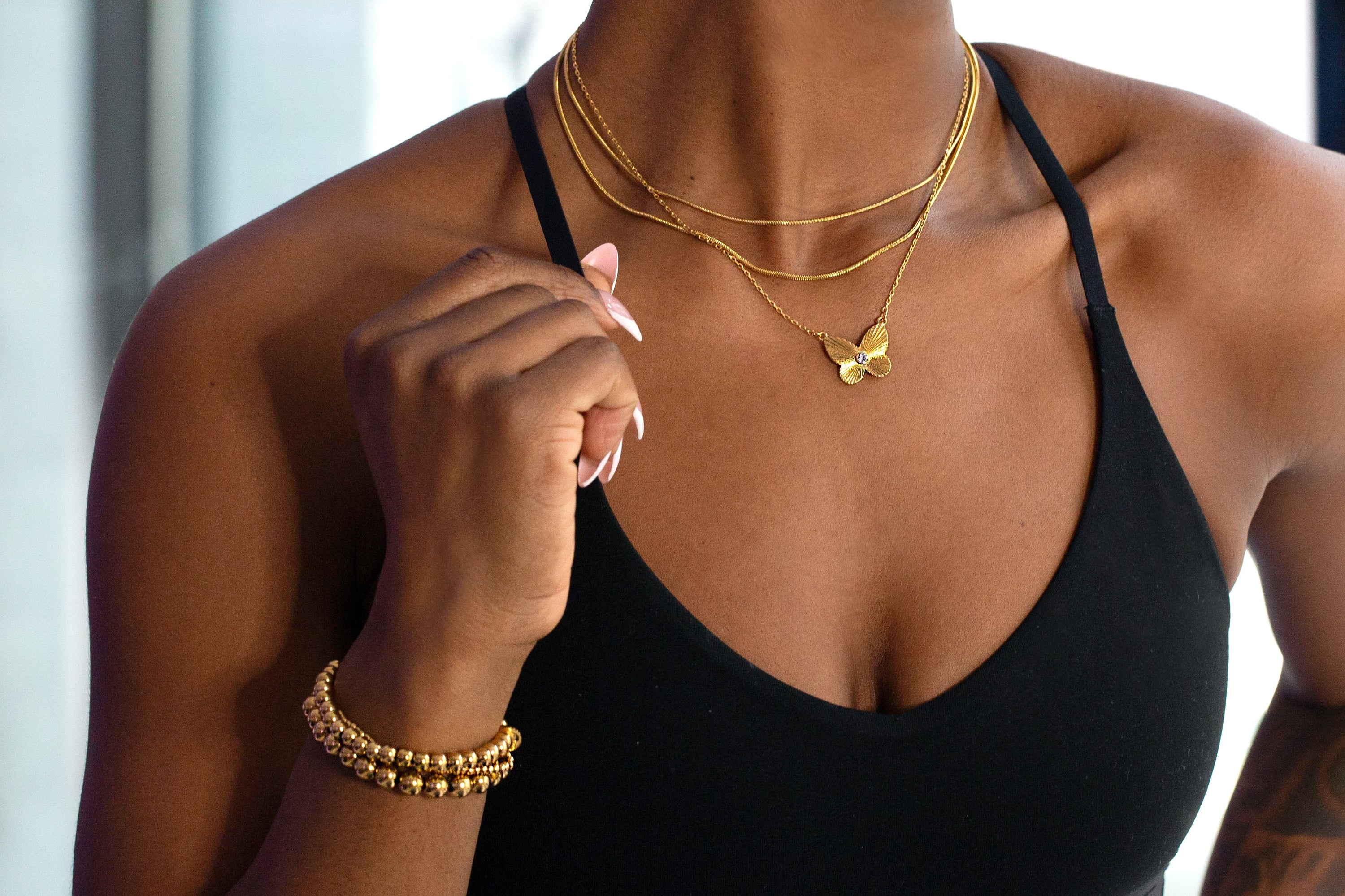 Waterproof 6mm Ball Bracelet