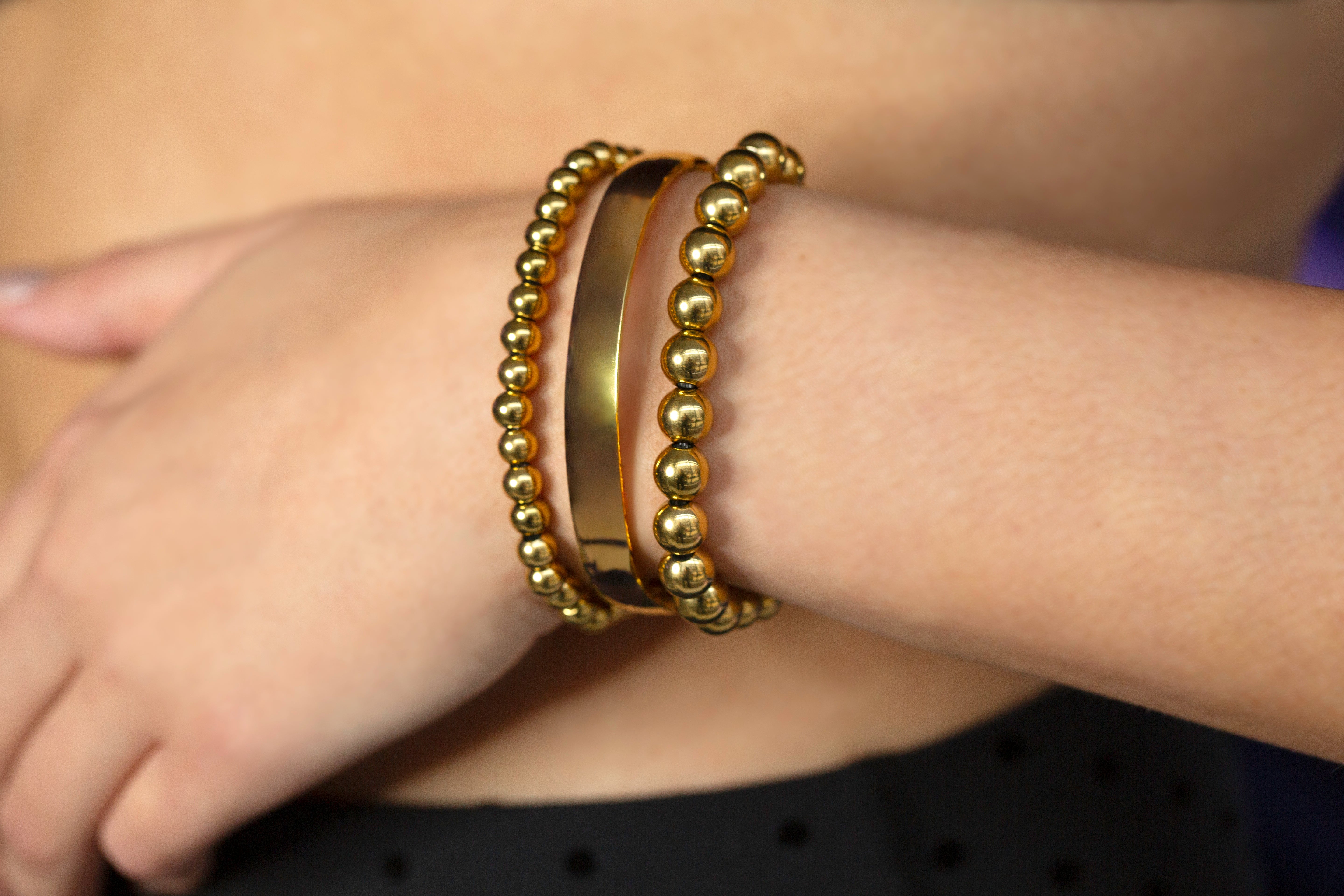 Waterproof Flat Hinge Bangle