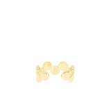 Disc Pavé Adjustable Ring