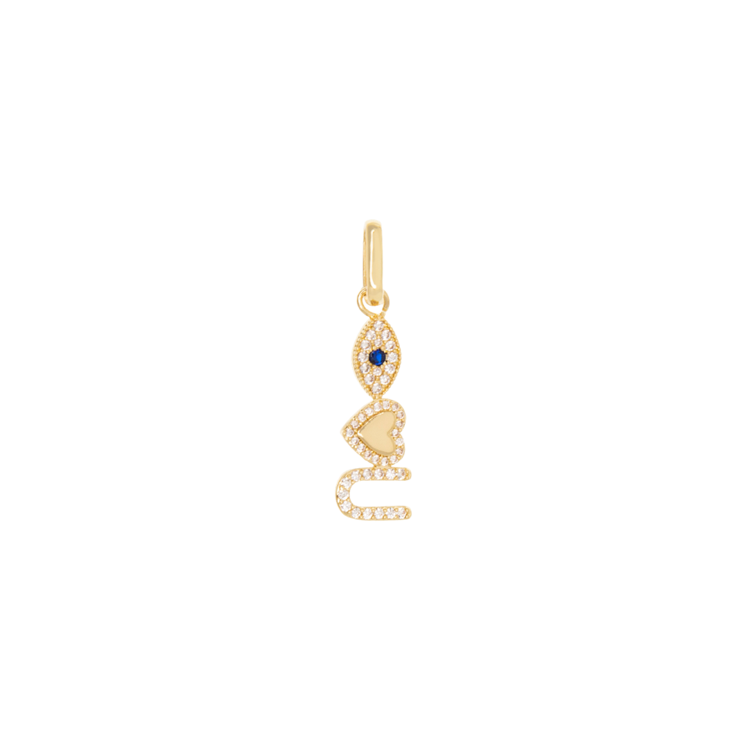 "I Love You" Charm