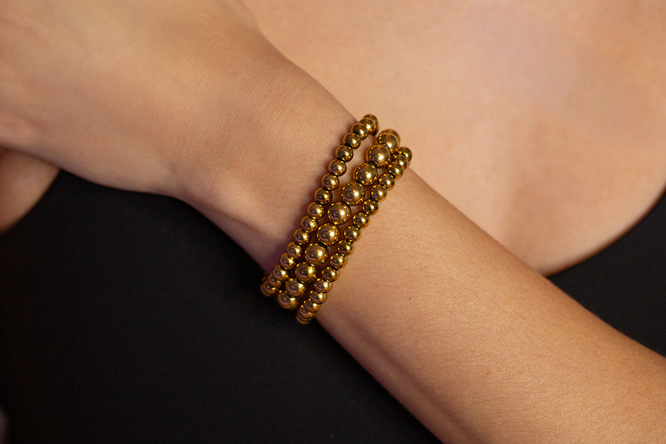 Waterproof 8mm Ball Bracelet