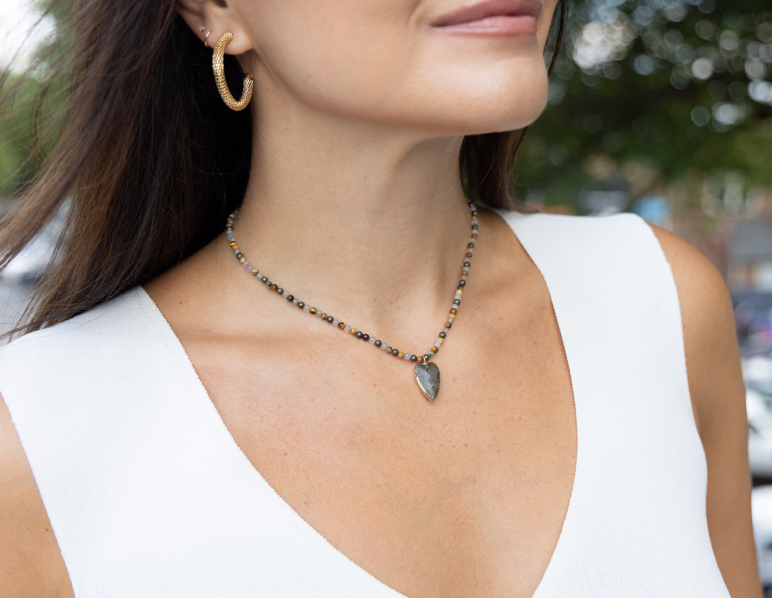 Sienna Heart Necklace