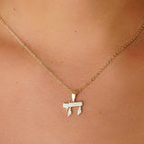 Chai CZ Necklace