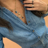 Clear Heart Charm