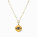 Evil Eye Diamond Pendant Necklace