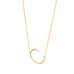 sterling large initial necklace