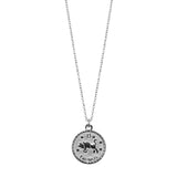 Sterling Taurus Zodiac Necklace