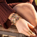 crystal baguette bangle