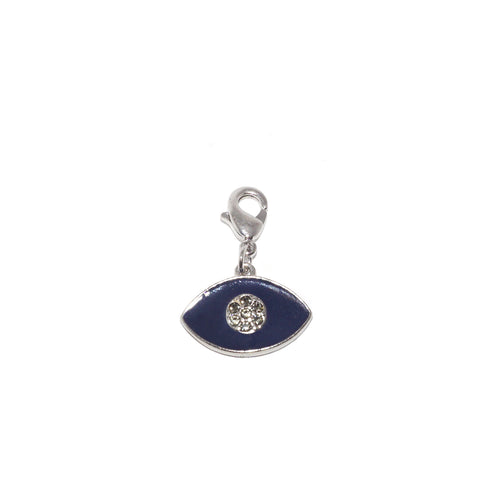 enamel evil eye clasp charm