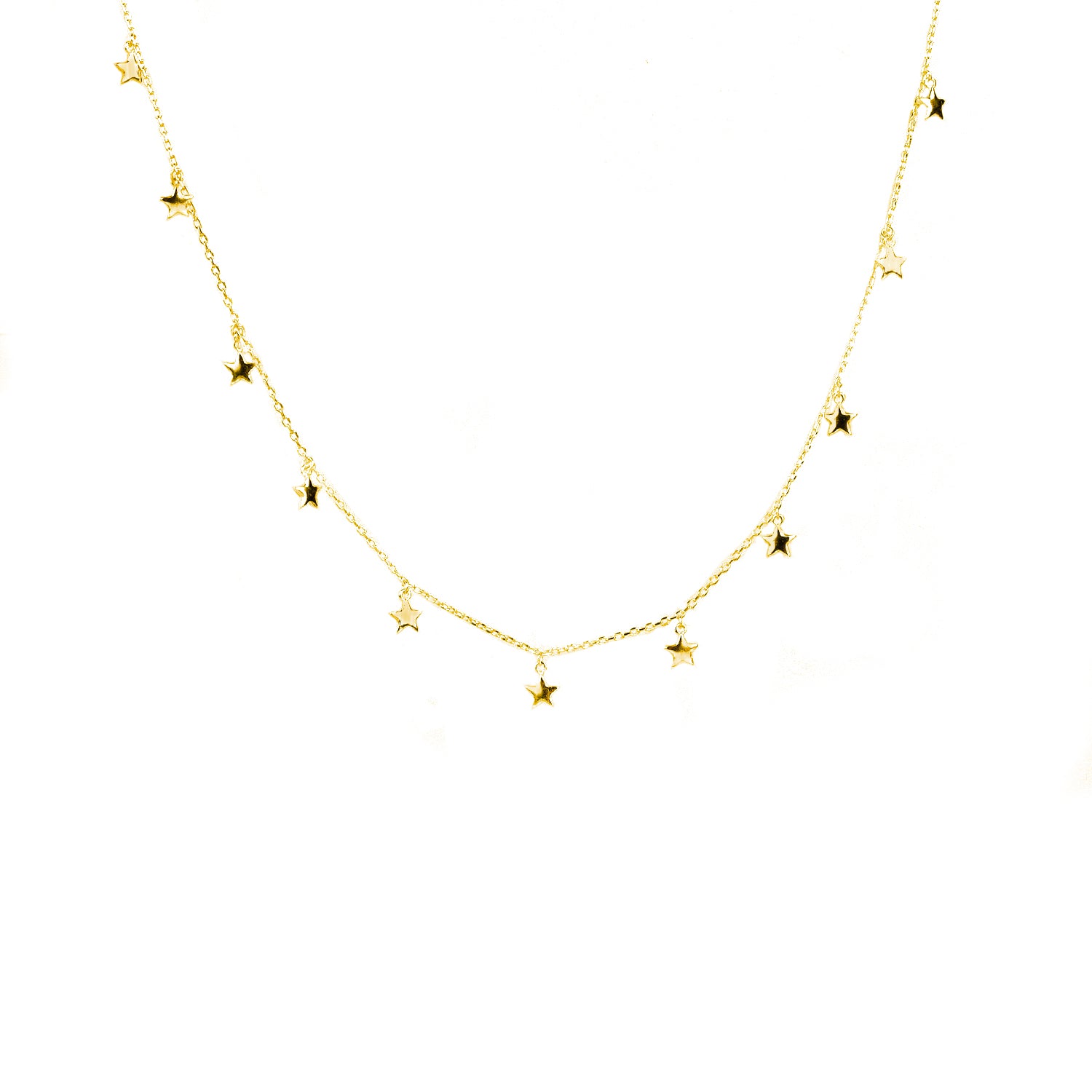 sterling star necklace