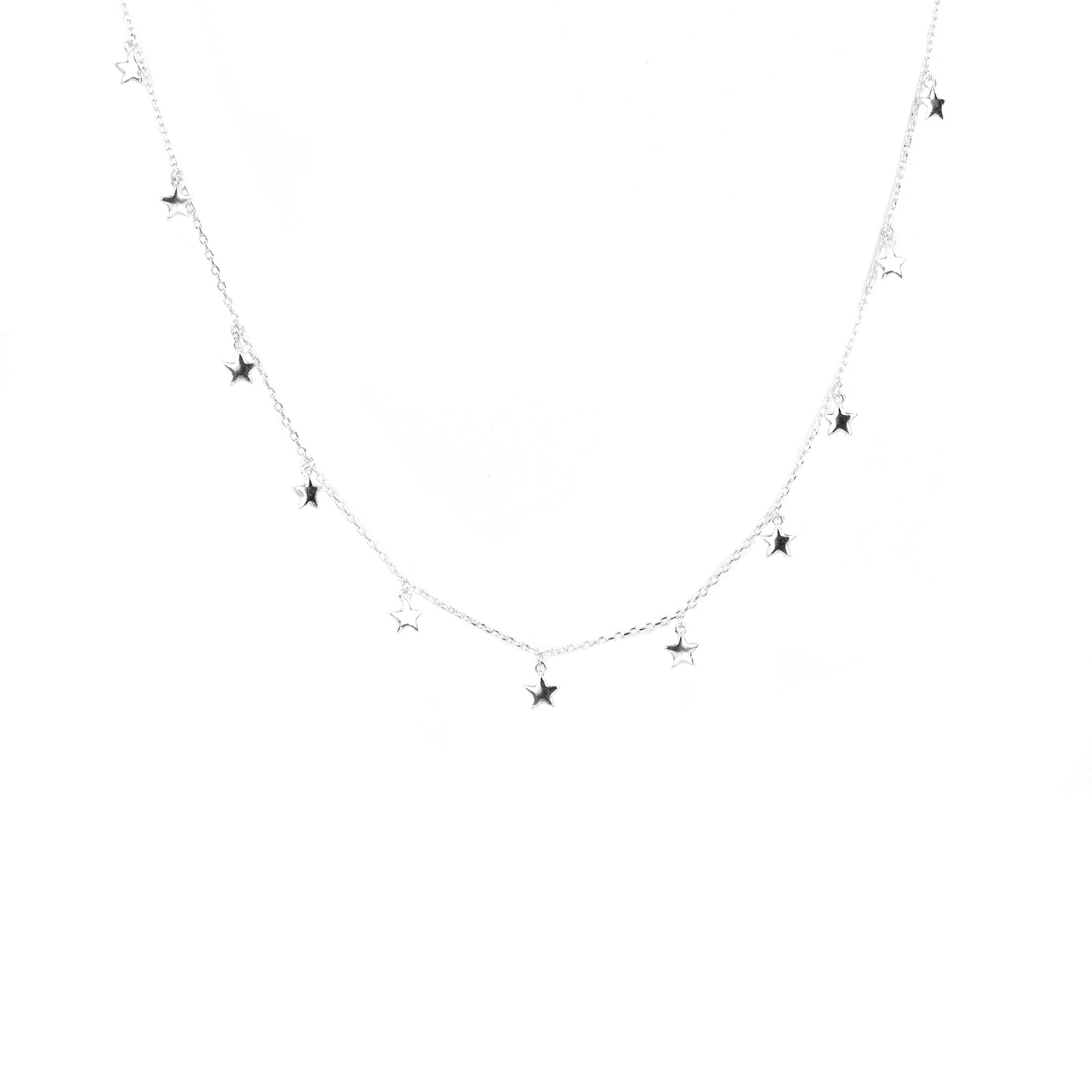 sterling star necklace