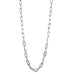 36" oval chain charm necklace for clasp charms