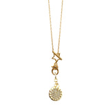 Pavé Flower/Bolt Bale Charm