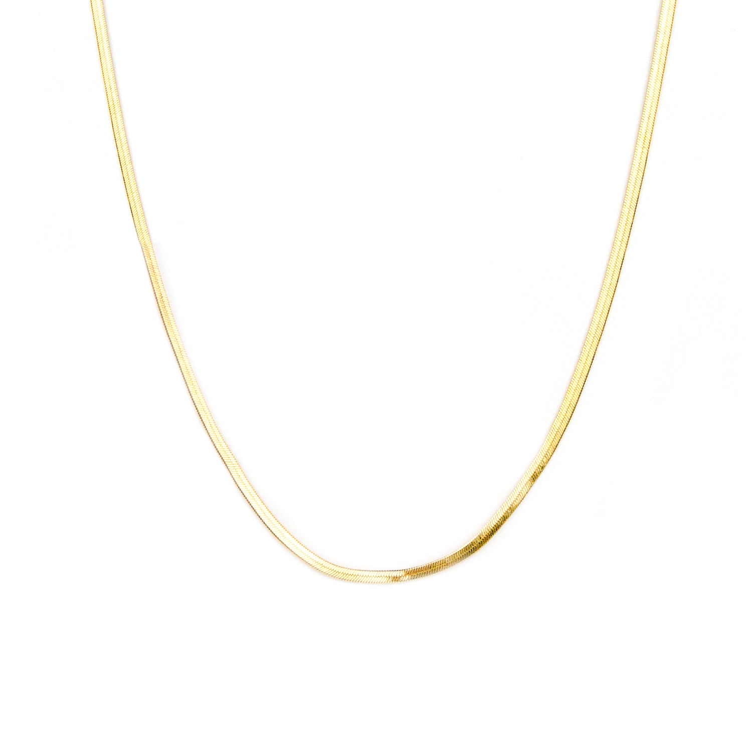 1/8" herringbone necklace