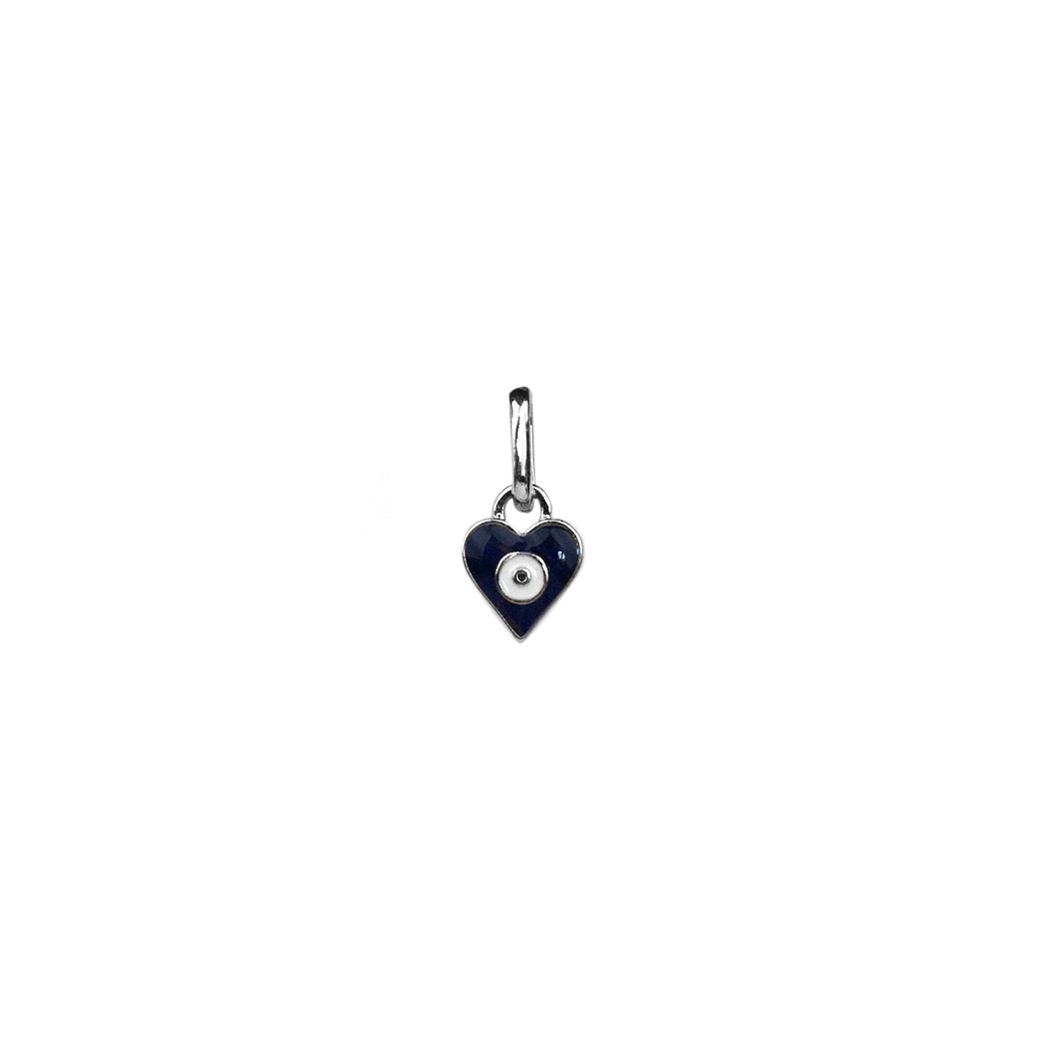 Enamel Mini Heart Mini Bale Charm