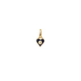 Enamel Mini Heart Mini Bale Charm