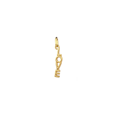 LOVE Mini Bale Charm - gold