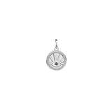 Crystal Evil Eye Mini Bale Charm