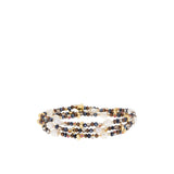 Eva Pearl Stretch Wrap Bracelet