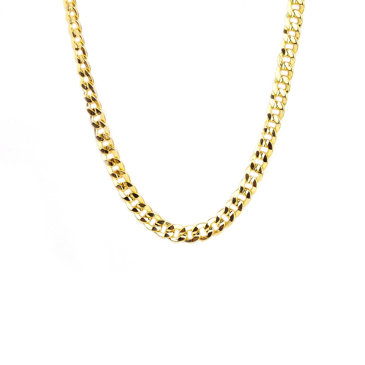 Fake gold cuban link on sale chain