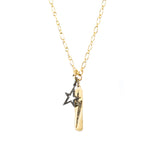 CZ Star Mini Bale Charm