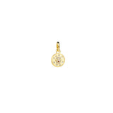 Pavé Hamsa Disc Bale Charm