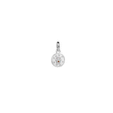 Pavé Hamsa Disc Bale Charm