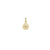 pave evil eye disc bale charm