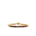metal beaded crystal stone bracelet