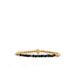 metal beaded crystal stone bracelet