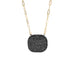 pave statement necklace
