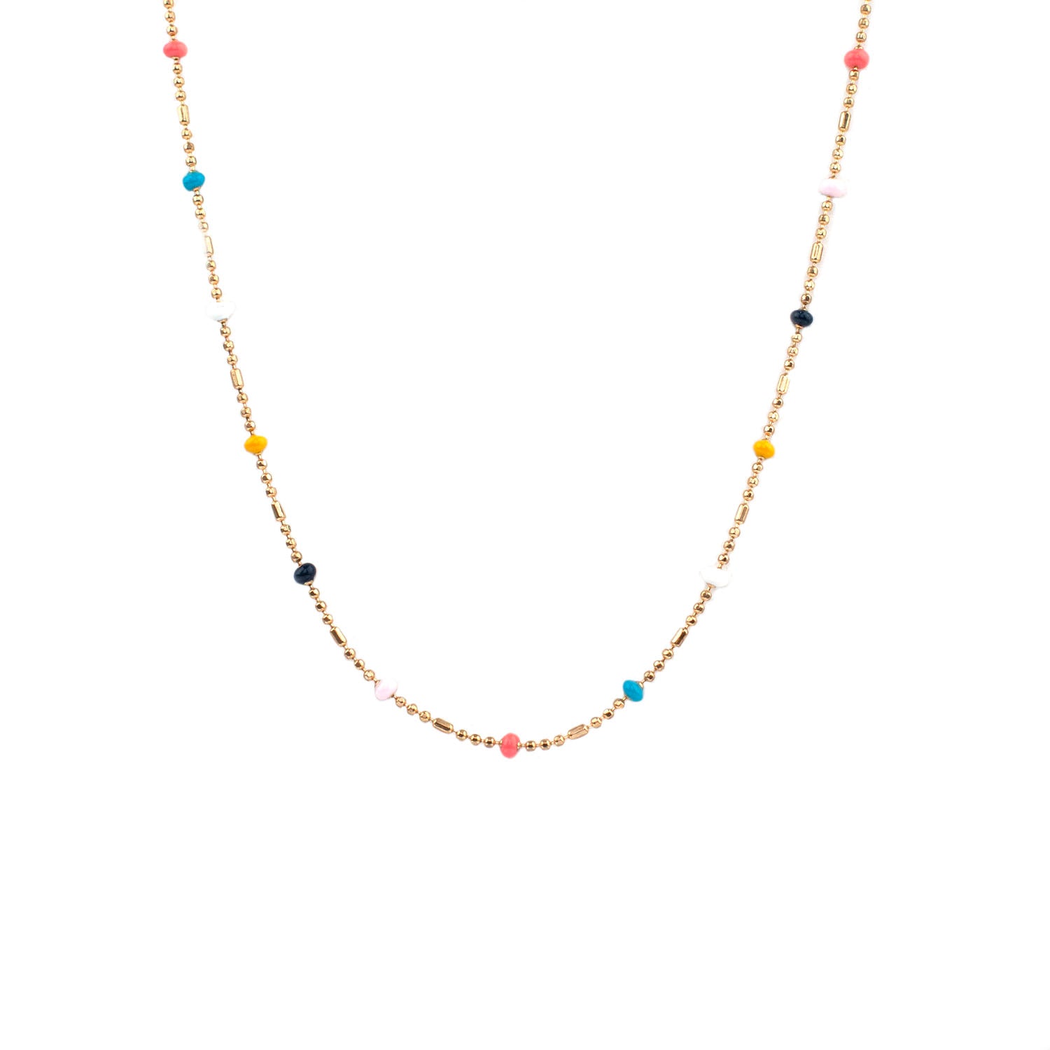 mini bead delicate necklace