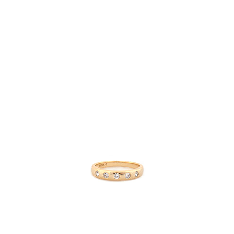 sterling bezel design ring
