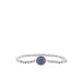 pave disc stretch bracelet