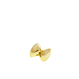 Gold Plated Dome Bypass Ring