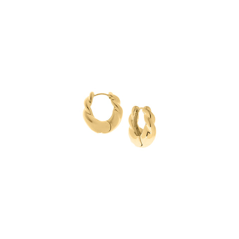 graduated oval twist hoop