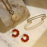 resin twist hoop