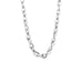 short twisted oval link necklace