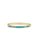 crystal bezel & baguette bangle