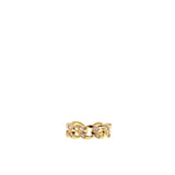 Adjustable Pavé Link Ring
