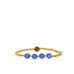beaded VOTE disc bracelet