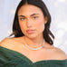 sterling bar drop earring
