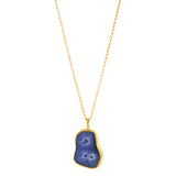 large stone pendant necklace