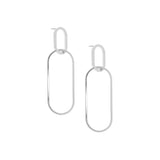 large link post drop earring