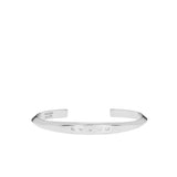 Angled Flat Face Cuff with Crystals