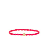 enamel ball bracelet with CZ ball