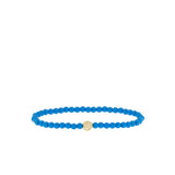 enamel ball bracelet with CZ ball